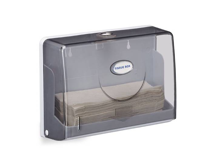Relaxdays 4x Papierhandtuchspender Wandmontage