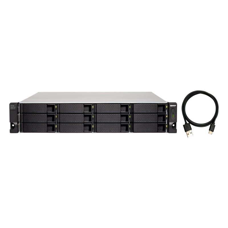 QNAP TL-R1200C-RP JBOD USB 19" Rackmount 12bay USB3.1