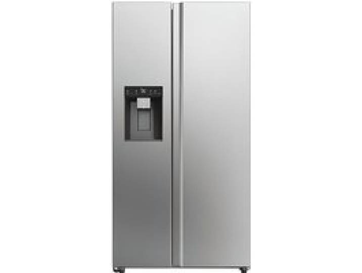Réfrigérateur Américain - HAIER - HSW59F18EIMM - Classe E - 601 L - 36 dB - Platinium