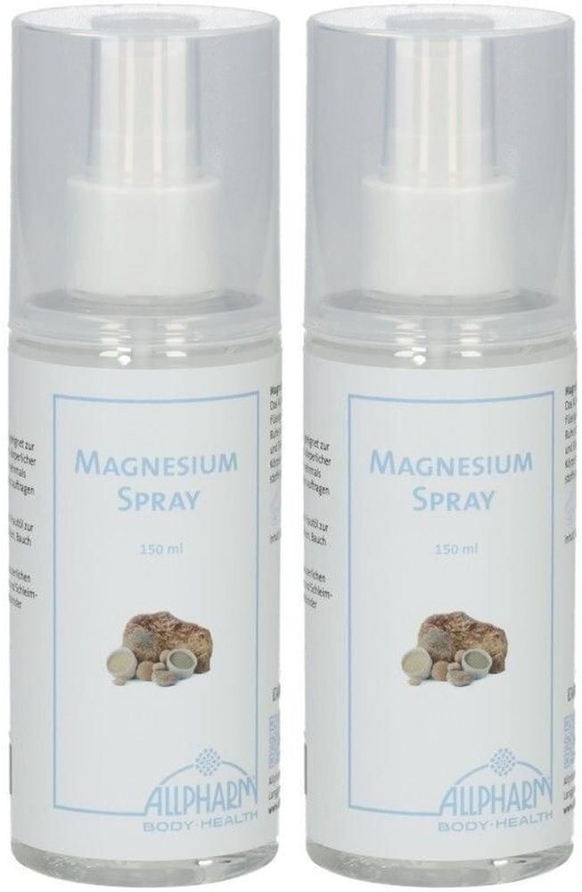 ALLPHARM Magnesiumöl Spray 2x 2x150 ml