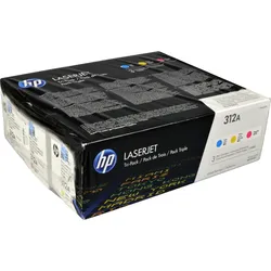 3 HP Toner CF440AM 312A Multipack CMY