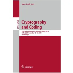 Cryptography and Coding, Fachbücher