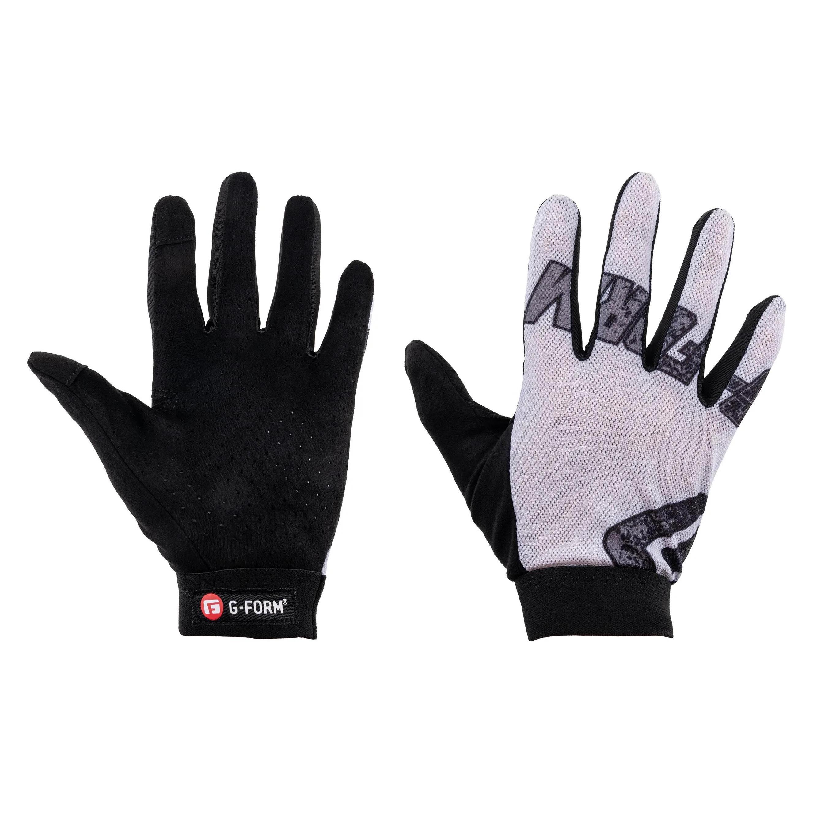 G-Form Tempo MTB Handschuhe, Weiss/Schwarz, Jugend S/M (S) (YTG23001098)