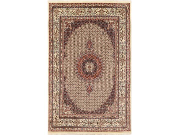 Moud Teppich 195x306 Handgeknüpft Orientteppich Perserteppich Wolle mit Seide