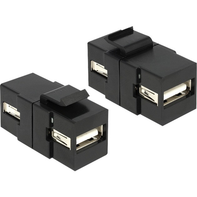 Delock 86367 Keystone USB A Buchse zwart