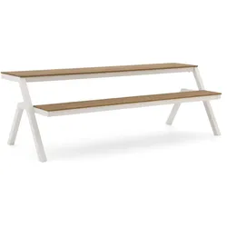 Bellagio Fidenza Picknicktisch Balkon 220x85x75 cm