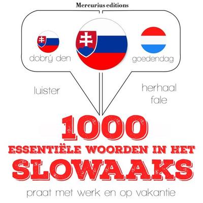 1000 essentiële woorden in het Slowaaks - JM Gardner, Audio, 9782821123830