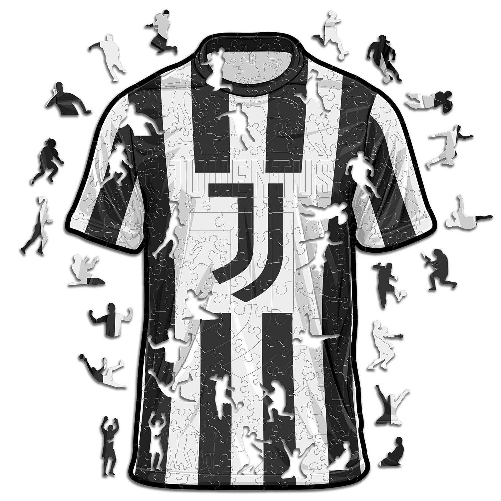 Iconic Puzzles Juventus FC Shirt Puzzel, 150 stukjes