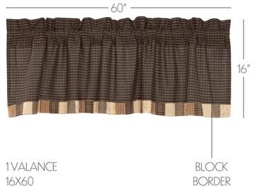 VHC Brands Farmhouse Curtains VHC Cotton Burlap Long Prairie Panel Pair Rod Pocket Solid Color - Prairie Panel 84x36 - Prairie Panel 84x36