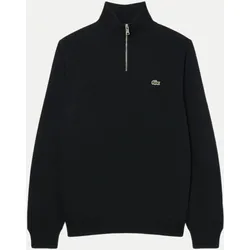 Sweatshirt mit Troyer-Kragen Schwarz XL
