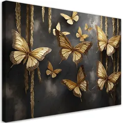 KUNSTDRUCK Gold 100/70 cm
