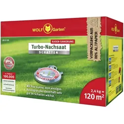 Wolf-Garten, Samen, 3826647 Turbo-Nachsaat Schatten LR S 120 1 St. (Rasensamen)
