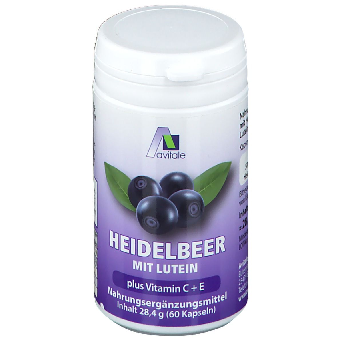 Heidelbeer KAPSELN+Lutein+C+E 60 St Kapseln