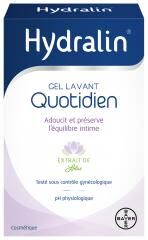 Hydralin Quotidien - Gel Intime - 100 Ml - Savon - Hygiène Intime - Flacon 100 ml