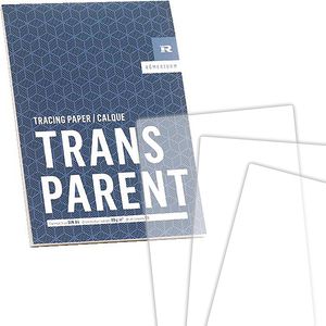 Römerturm Transparentpapier 88808862, A3, weiß, 80g/m², 50 Blatt