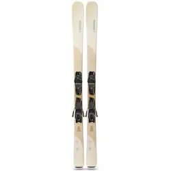 K2 Damen All-Mountain Ski BLUR 79 W - M3 10 Compact Quikclik 80mm black - anthracite SET, Größe 156 in Braun Braun