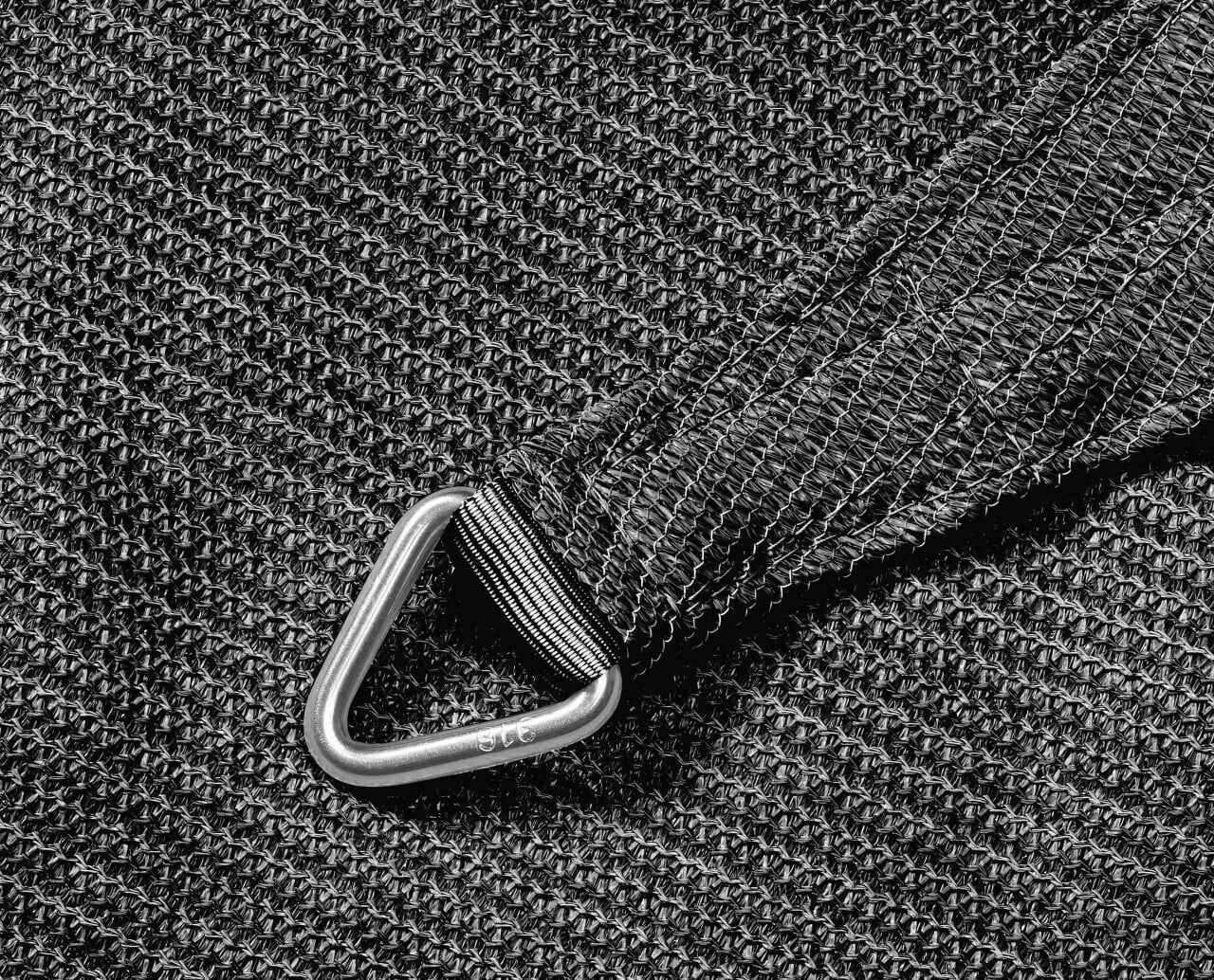 Platinum Sonnensegel Coolfit 5 x 5 m grau
