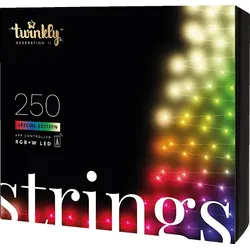 TWINKLY Strings 20m LED Lichterkette RGB, Weißtöne, Warmweiß