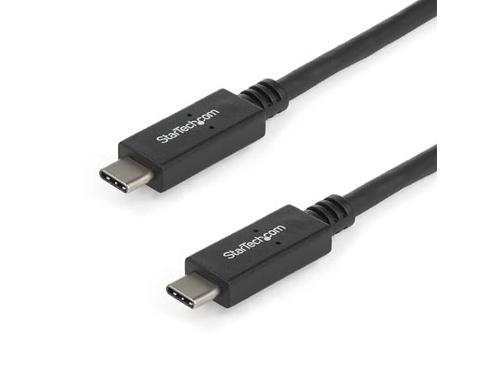 StarTech.com USB315CC1M USB C naar UCB C-kabel, 1 m, M/M, USB 3.0 (5 Gbps), USB C-oplaadkabel, USB Type C-kabel, USB-C naar USB-C-kabel