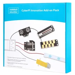 Makeblock CyberPi Innovation-Ergänzungsset, AIoT und Python-Programmierung, Motoren, Sensoren, LED