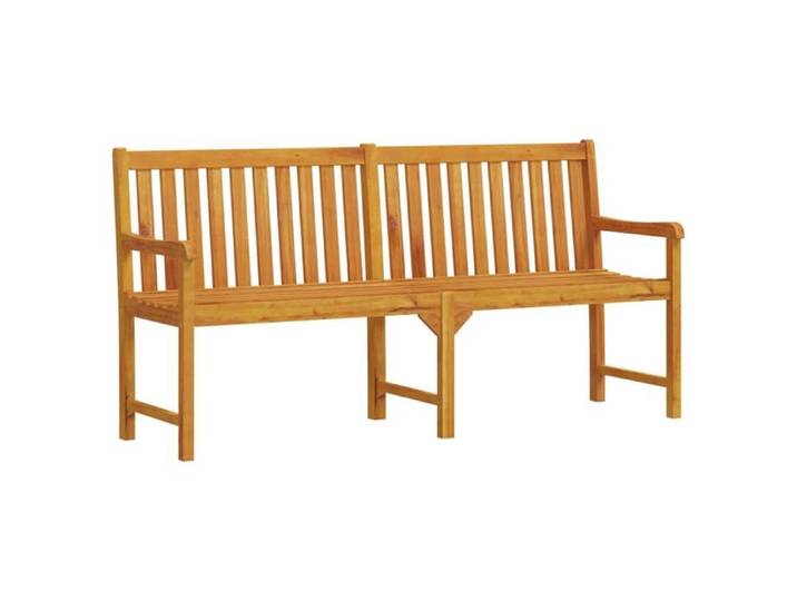 SALE 2026 Siège d'extérieur 2 places design élégant Brun - Banc de jardin 180cm Bois solide d'acacia 19.4 Kg 210432