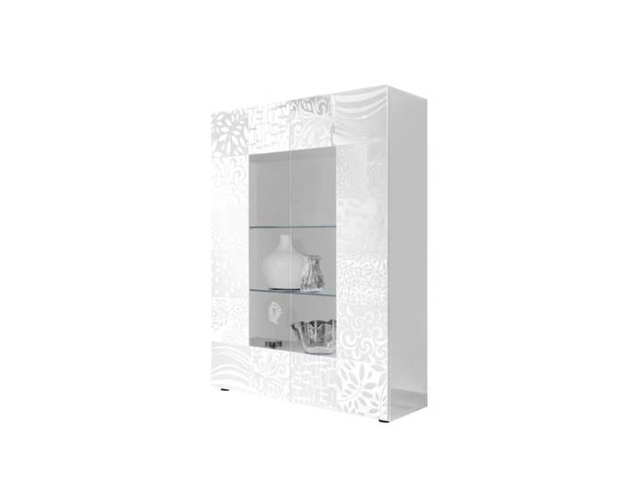 Buffet-Vitrine DENIS blanc