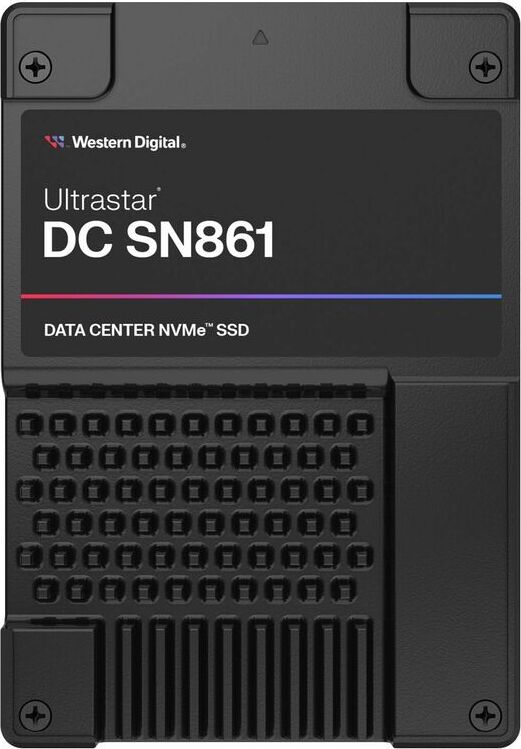 Western Digital Ultrastar Solid State-Laufwerk - Intern - 3,84 TB - U.2 (PCI Express NVMe 5.0) - Data Center, Server Unterstütztes Gerät - 1 DWPD - 13700 MB/s Maximale Lesegeschwindigkeit