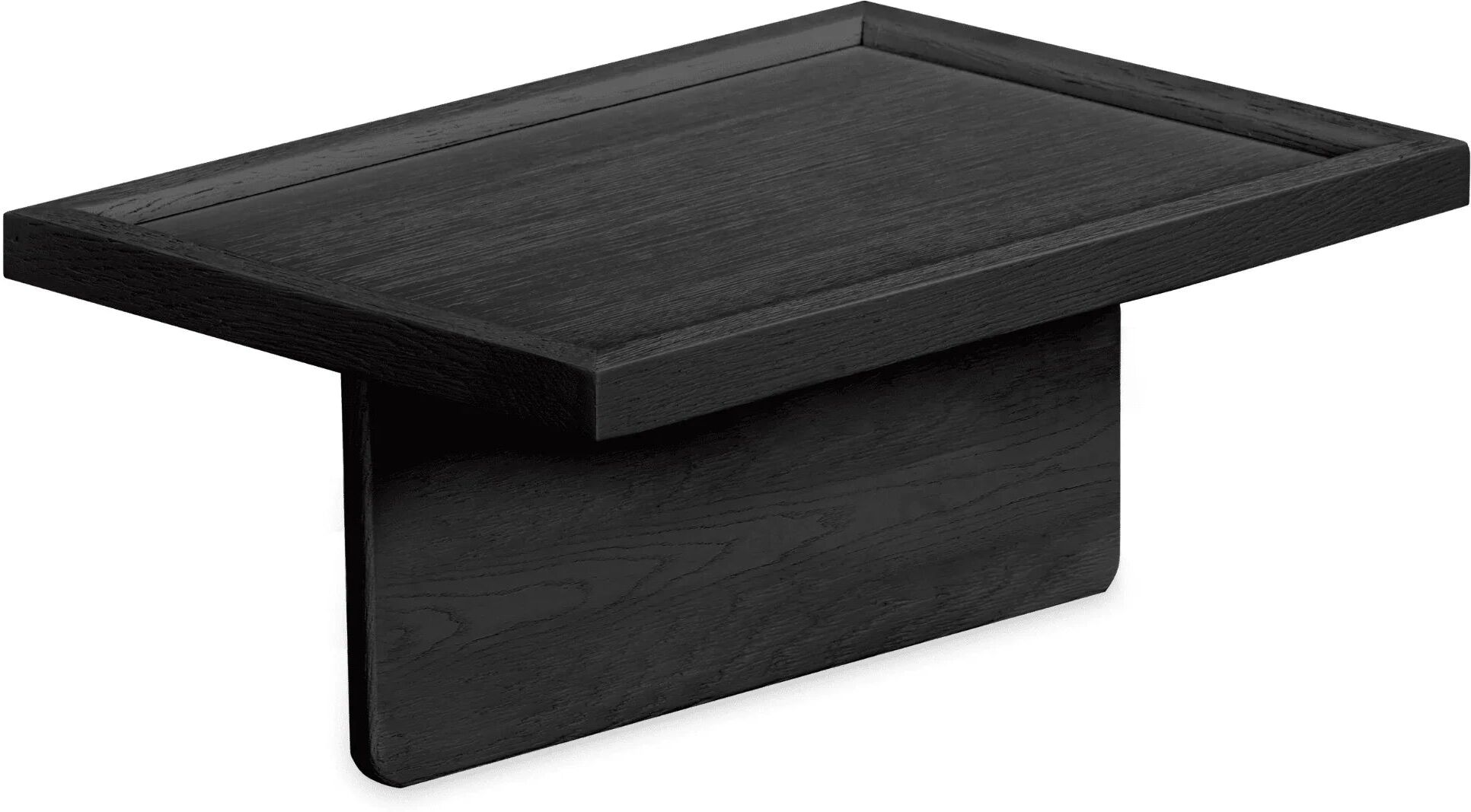In Stock - Soho Black Oak Veneer Sofa Table
