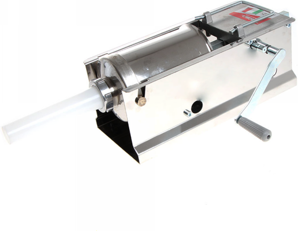 Reber 8966 N INOX - manueller Wurstfüller 3 Kg - 2 Geschwindigkeiten