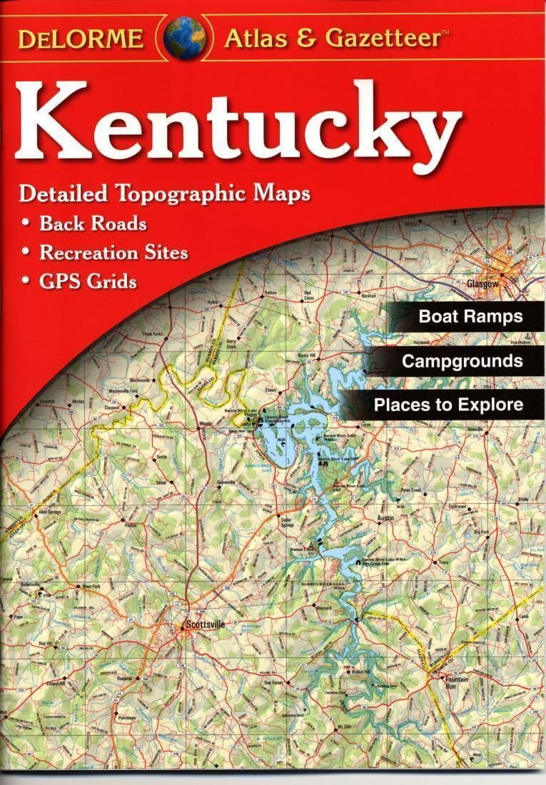 Kentucky Atlas & Gazetteer   DeLorme