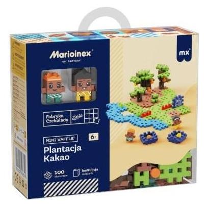 Marioinex Mini Waffle Wedel 100el Plantacja kakao (240138)