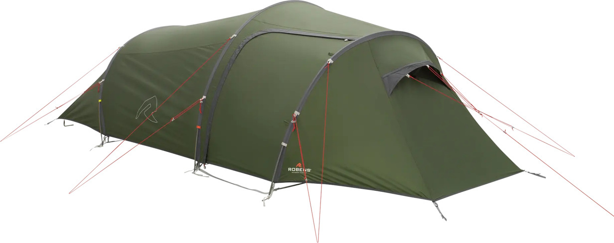 Robens Voyager 3 Exp, Camping, Festrahmen, Tunnelzelt, 3 Person(en), Grün