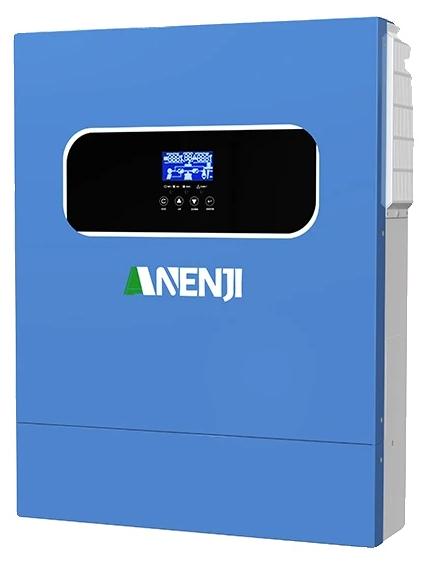Hybrid-Solarwechselrichter, reine Sinuswellenausgabe, dualer PV-Eingang, ANJ-11KW-48V-WIFI, 220-240V, 48V