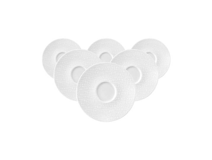UNTERTASSEN Life Fashion Luxury White ø 13,5 cm 6er Set