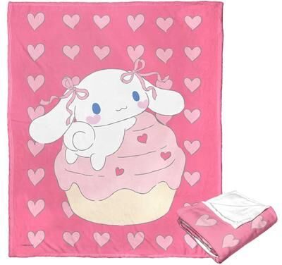 Hello Kitty Sanrio Cinnamoroll Silk Touch Throw Blanket
