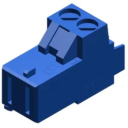 Anschlussklemme 2-polig FA blau - 7747023963