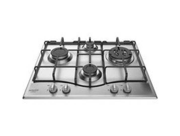 Cuisinière à gaz Hotpoint PCN 642 T-IX-HAR - Acier inoxydable - 4 brûleurs - Sécurité gaz