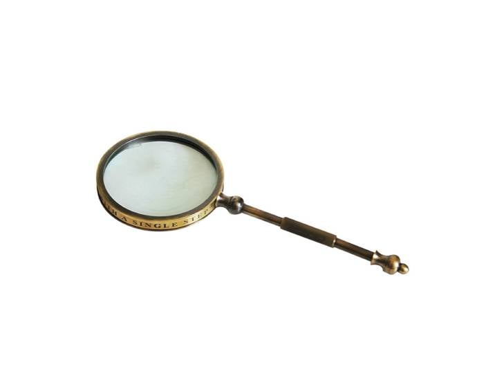 Fait à la main En Laiton Rétro Cool Loupe Dix Fois Âgées Lecture Étude Portative Antique Collection Chanceux Artisanat homedecor