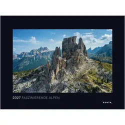Kunth, Kalender, Faszinierende Alpen - Wandkalender 2027