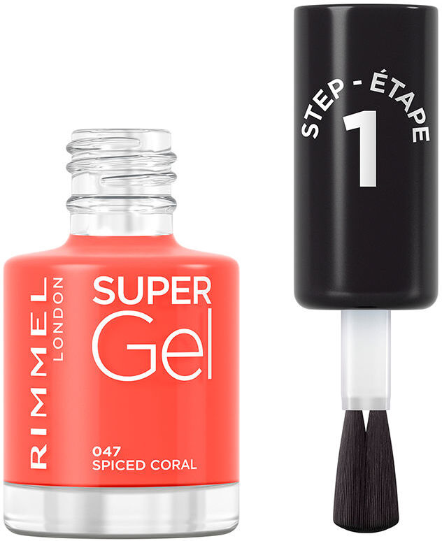 Rimmel London Vernis à ongles Super Gel #047-corail épicé