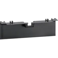 Hager SL20115A9011 Geräteträgerschürze für Geräteträger zu SL 20x115mm graphitschwarz