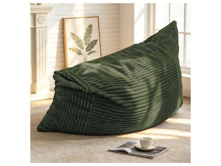 Canapé poire multifonction extra-large 180 de long 125 de large vert