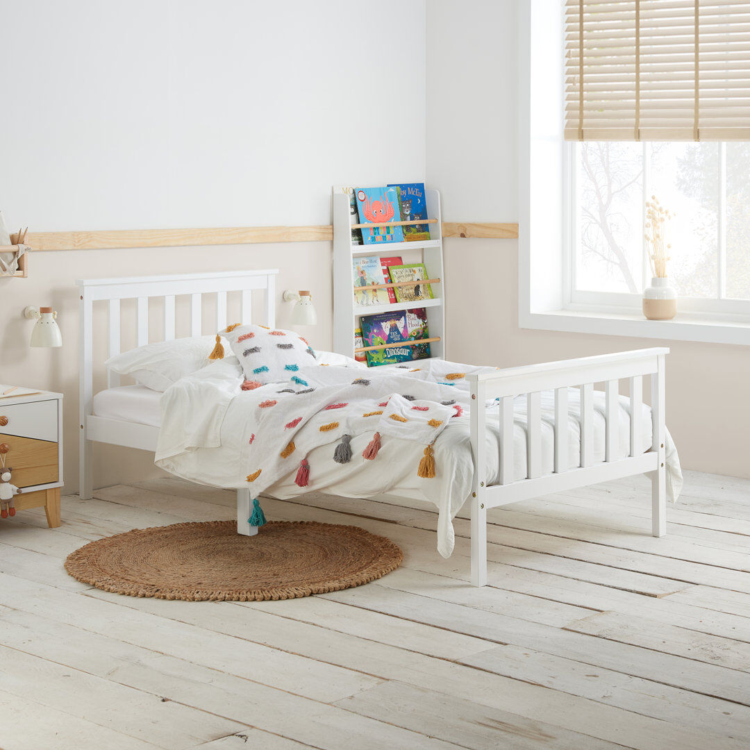 Marlow Home Co. Aivley Bed Frame White Single (3')