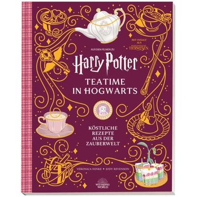 Aus den Filmen zu Harry Potter: Teatime in Hogwarts - Köstliche Rezepte aus der Zauberwelt, Gebundene Ausgabe von Veronica Hinke,Jody Revenson,
