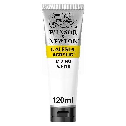 Winsor & Newton Galeria Acrylic 120Ml Mixing White 415 (120 ml) (2131415)