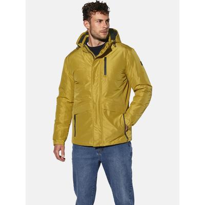 Outdoorjacke BABISTA "Outdoorjacke ALVINAR", Herren, Gr. 52, grün (dunkelgelb), Obermaterial: 100% Polyester COOLMAX PES(Coolmax)., Jacken Outdoorjacke