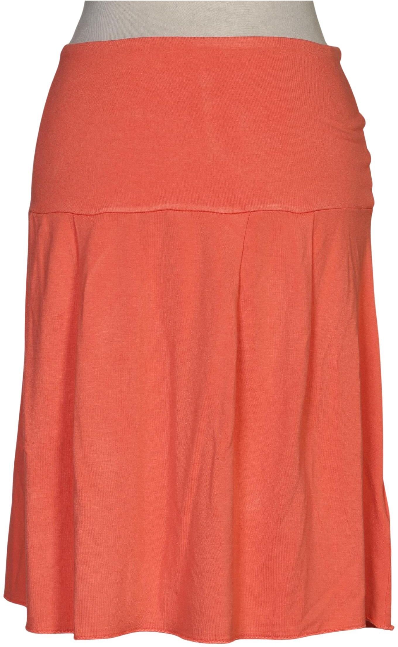 Street One Damen Rock, Orange, Gr. EU 38, Viskose / Elasthan - Second Hand