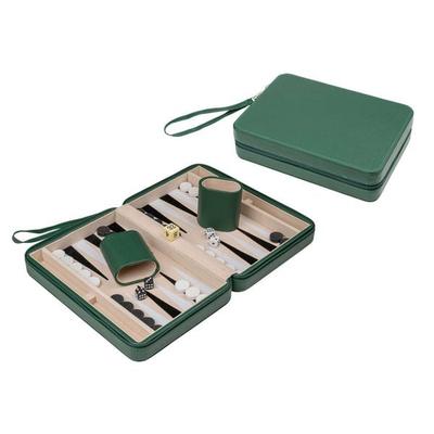 Backgammon Thasos, Reise, Kunstleder, magnetisch, mit Tragegriff
