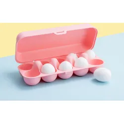 Koziol Eggs to go Eierbox für 10 Eier sweet pink
