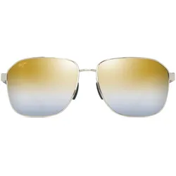 Maui Jim ?ONIPA?A ASIAN FIT _ Glänzend Gold mit Grün (DGS651-16)